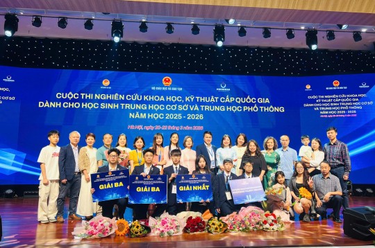 Dấu ấn Thực nghiệm KHGD tại cuộc thi KHKT cấp Quốc gia